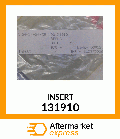 INSERT 131910