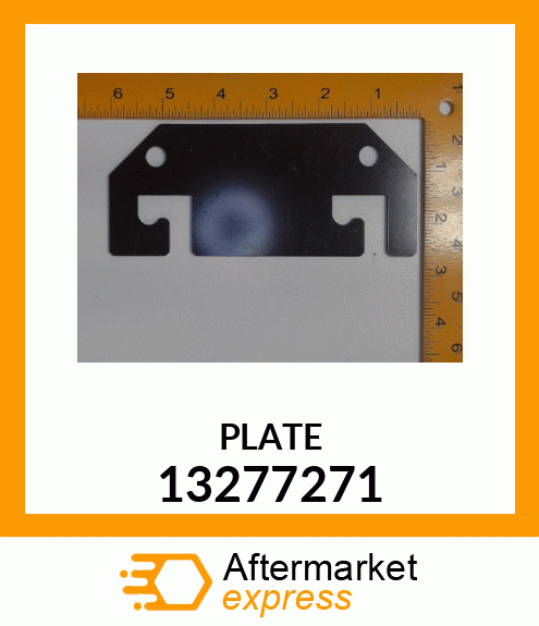 Spare part 13277271 + PLATE