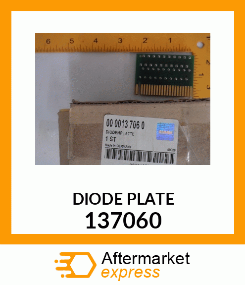 Spare part 137060 + DIODE_PLATE