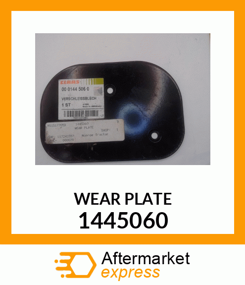 WEAR PLATE 1445060