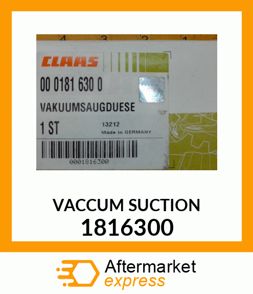 VACCUM SUCTION 1816300