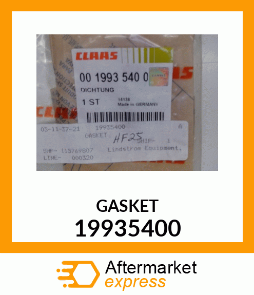 GASKET 19935400