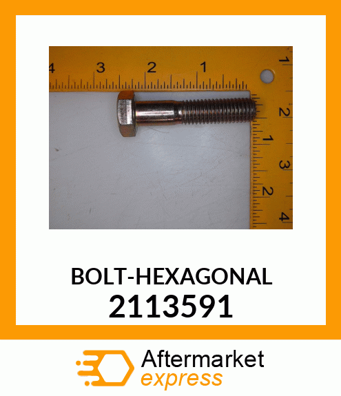 BOLTHEXAGONAL 2113591