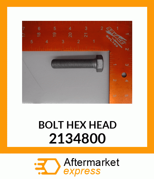 BOLT HEX HEAD 2134800