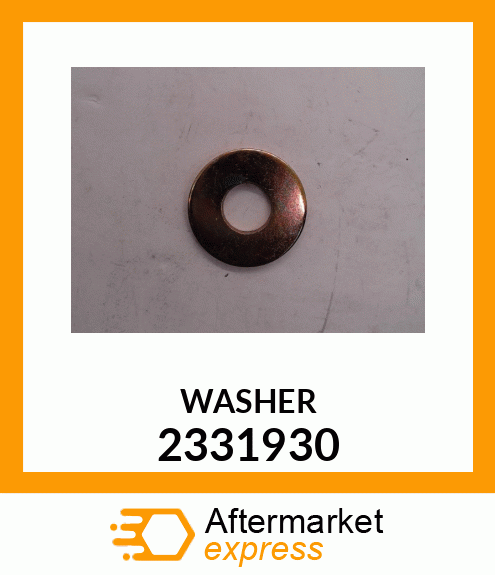 WASHER 2331930