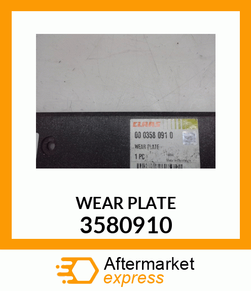 WEAR PLATE 3580910