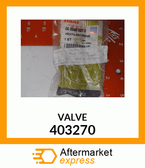 VALVE 403270