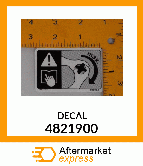 DECAL 4821900