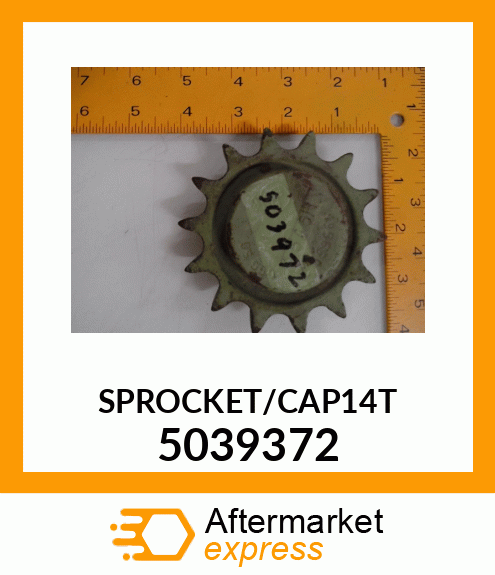 SPROCKET/CAP14T 5039372