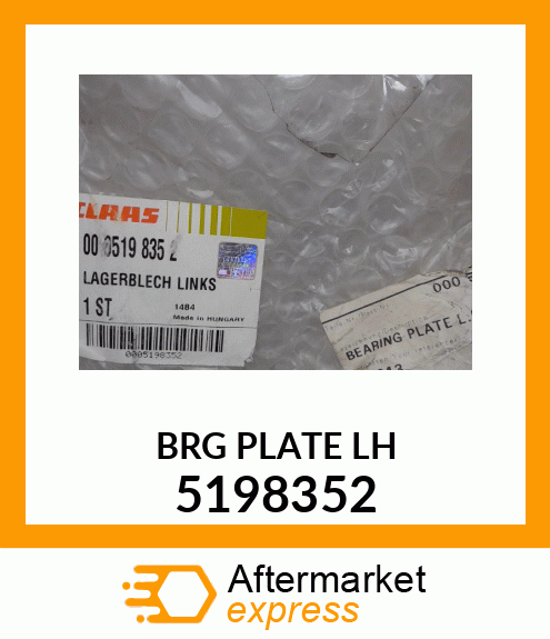 BRG_PLATE_LH 5198352