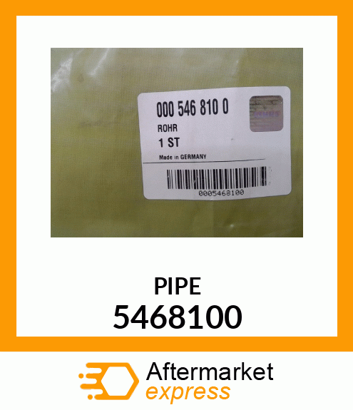 PIPE 5468100