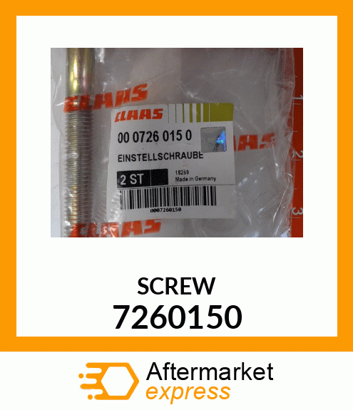 SCREW 7260150