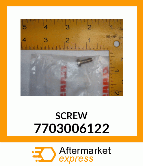 SCREW 7703006122