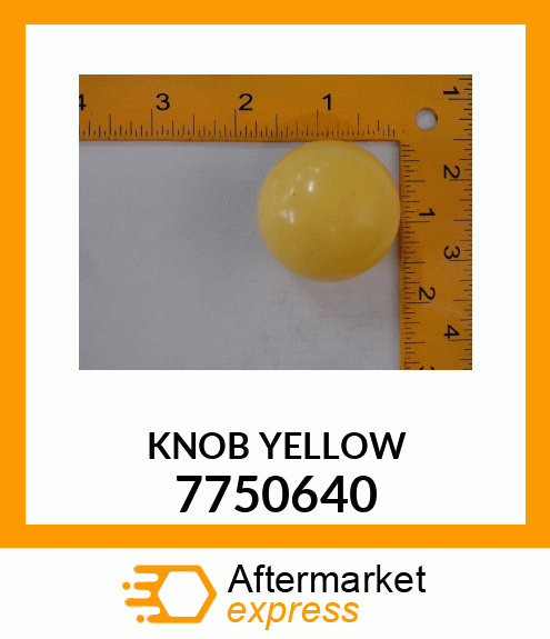 KNOB_YELLOW 7750640