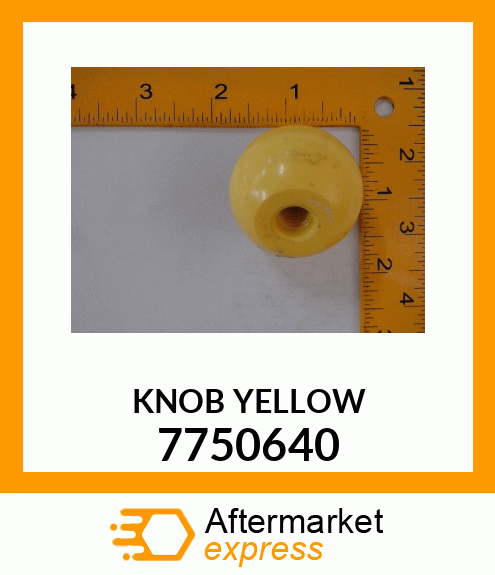 KNOB_YELLOW 7750640