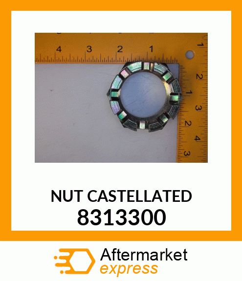 NUT_CASTELLATED 8313300