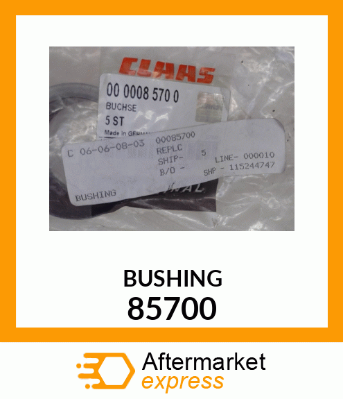 BUSHING 85700