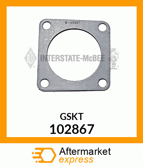 Spare part 102867 + GSKT