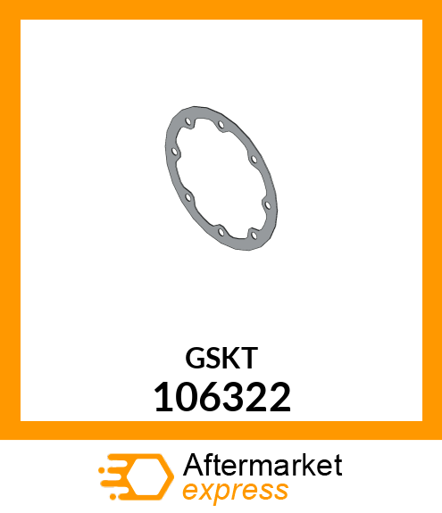 Spare part 106322 + GSKT