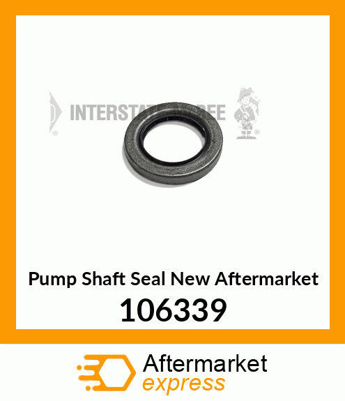 Spare part 106339 + Pump Shaft Seal New Aftermarket