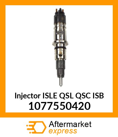 Injector ISLE QSL QSC ISB 1077550420