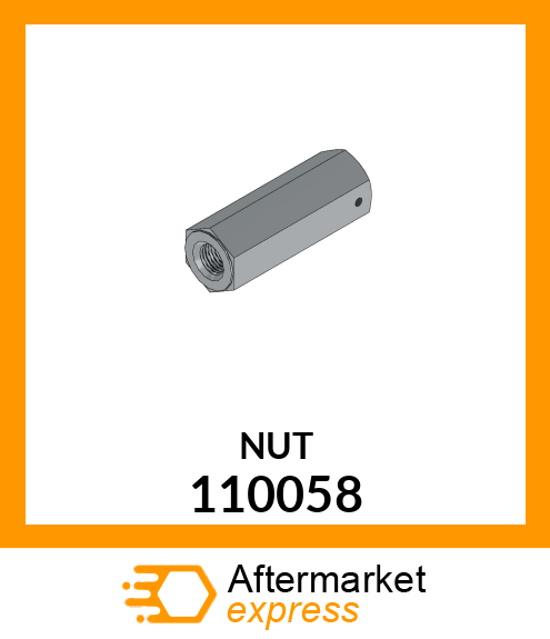 Spare part 110058 + NUT