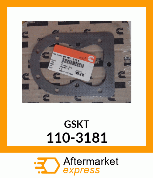 Spare part 110-3181 + GSKT