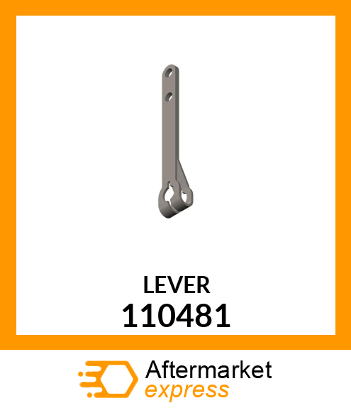 Spare part 110481 + LEVER