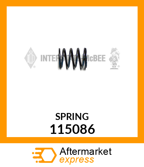 Spare part 115086 + SPRING