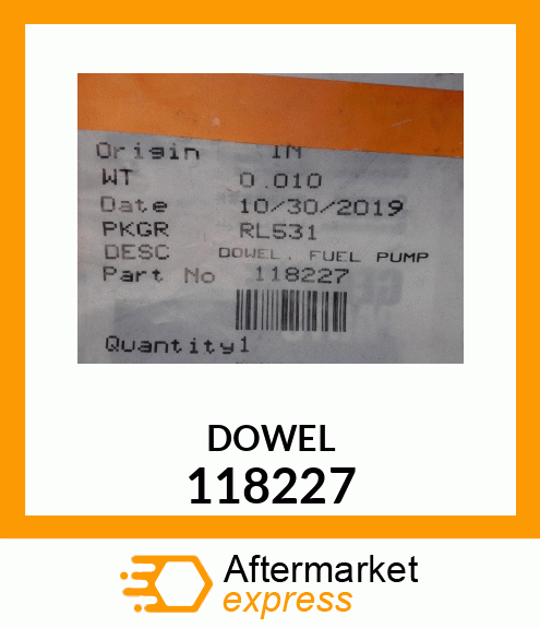 DOWEL 118227