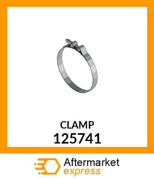 Spare part 125741 + CLAMP