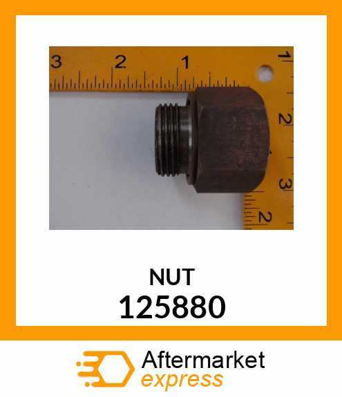 Spare part 125880 + NUT