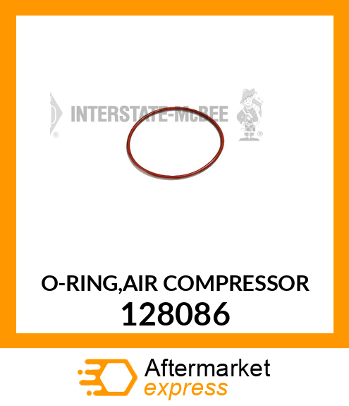 O-RING,AIR COMPRESSOR 128086