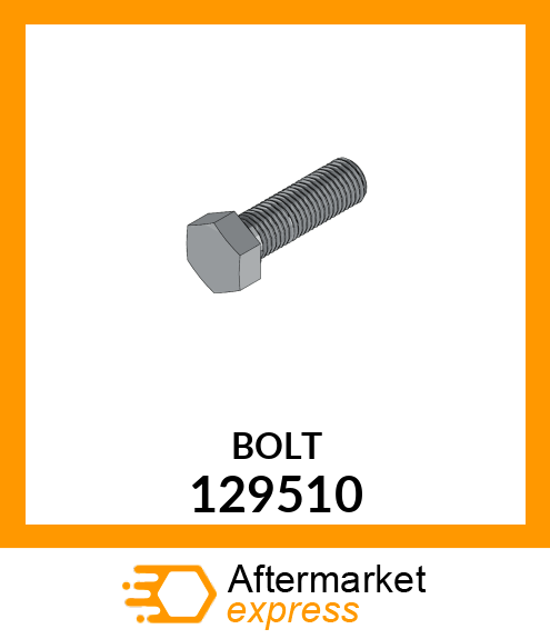 Spare part 129510 + BOLT