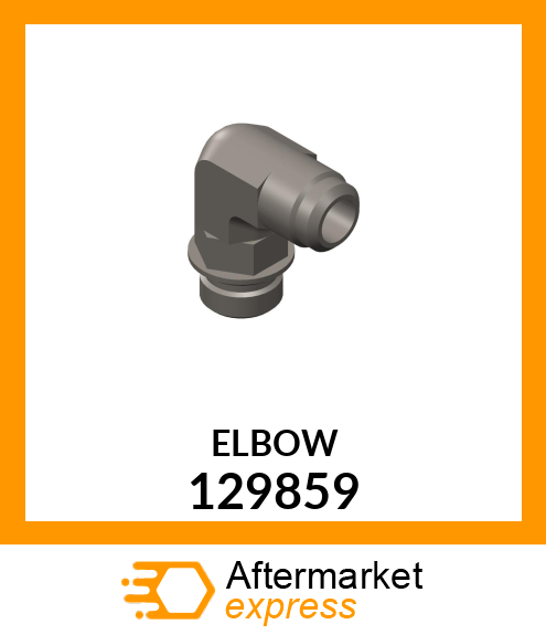 Spare part 129859 + ELBOW