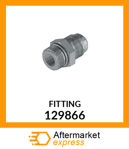 Spare part 129866 + FITTING