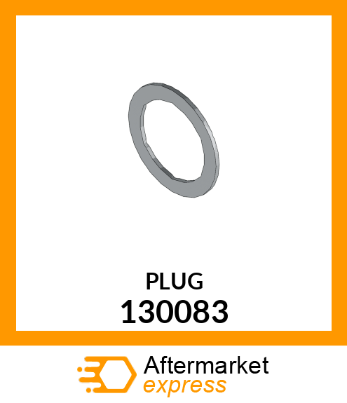 Spare part 130083 + PLUG