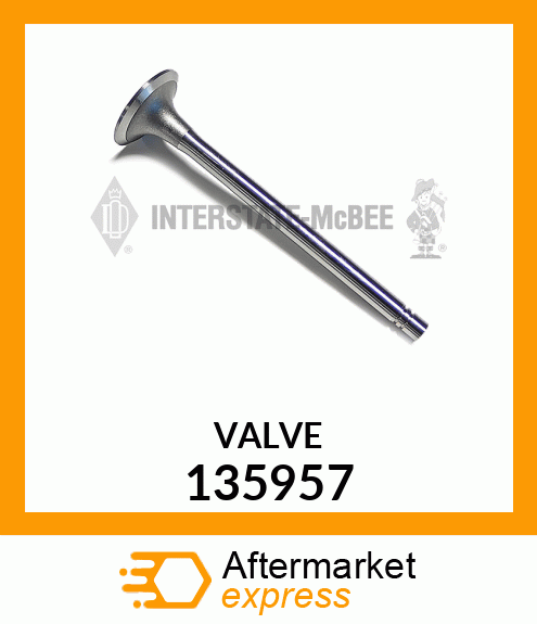 VALVE 135957