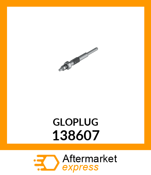 Spare part 138607 + GLOPLUG