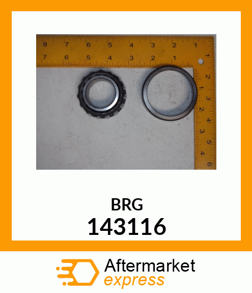 Spare part 143116 + BRG