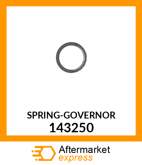 SPRING-GOVERNOR 143250