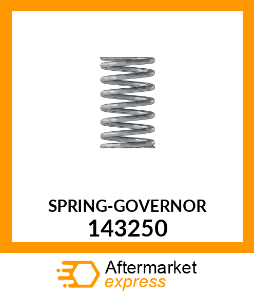 SPRING-GOVERNOR 143250