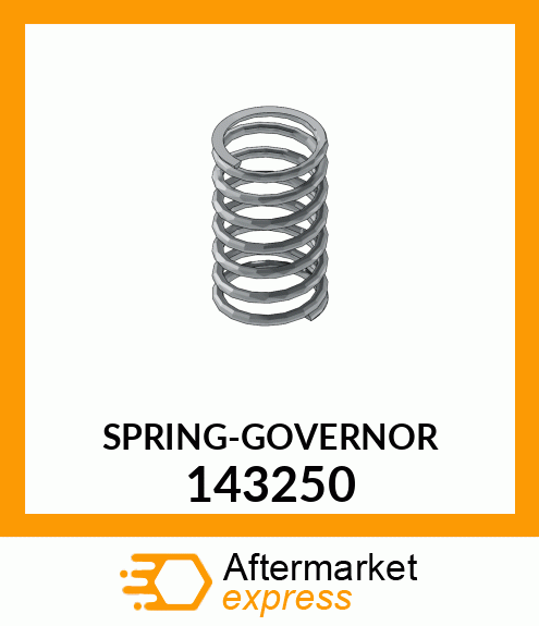 SPRING-GOVERNOR 143250