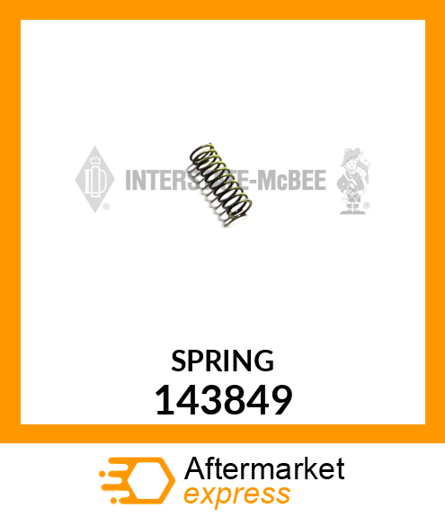 Spare part 143849 + SPRING