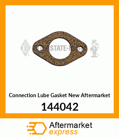 Spare part 144042 + Connection Lube Gasket New Aftermarket