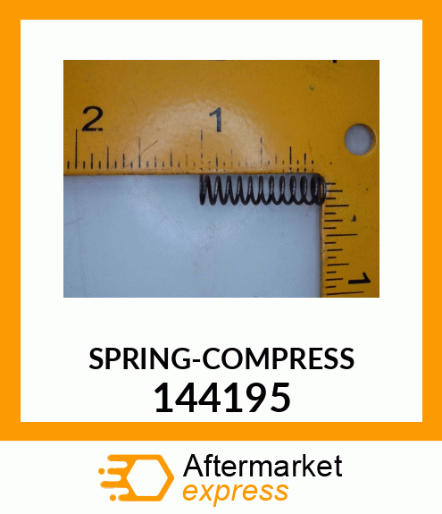 Spare part 144195 + SPRING-COMPRESS