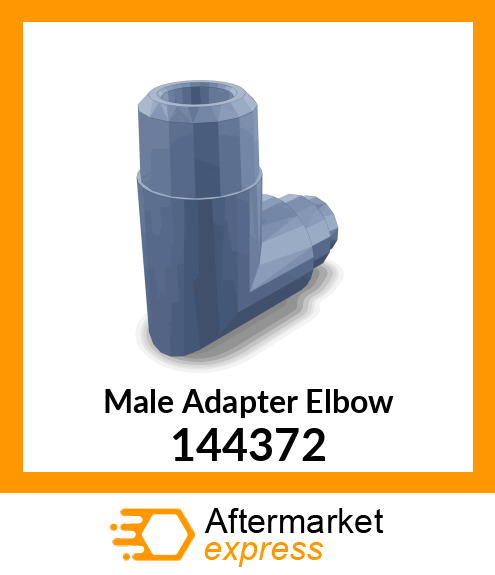 Spare part 144372 + Male Adapter Elbow