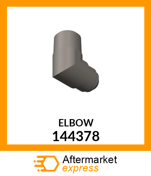 Spare part 144378 + ELBOW