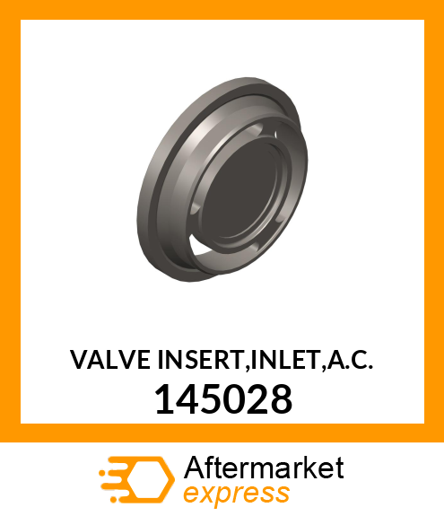 Spare part 145028 + VALVE INSERT,INLET,A.C.