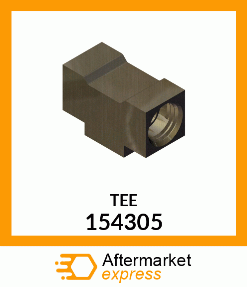 Spare part 154305 + TEE